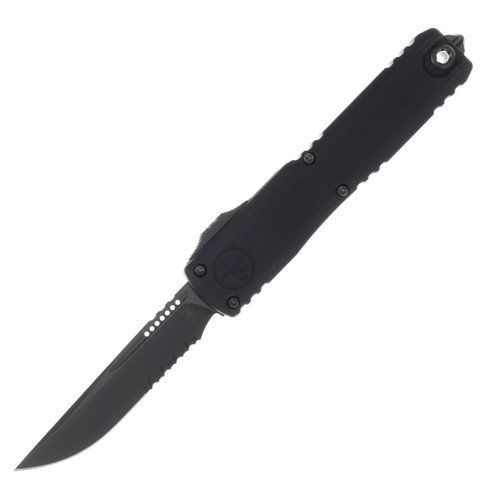 Microtech Ultratech ZBP OTF Auto S-E Shadow DLC Partial Serrated DLC Hardware AUMT11212DLCTSH