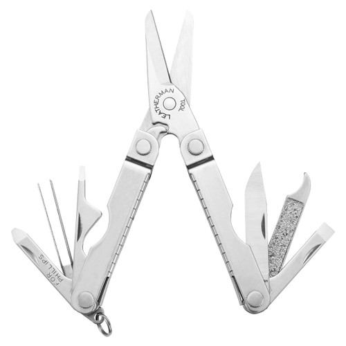 Leatherman Mirca Keychain Multitool-Stainless Steel LM64010101K