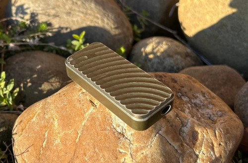 Rivery Zero Original Manual OTF Utility with Aluminum Handle-Worn OD Green Zero-M-OTF-O-6061-Worn OD