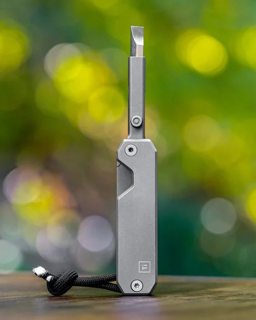 Big I Design TI EDS II: The Everyday Screwdriver Stonewashed BIGI40