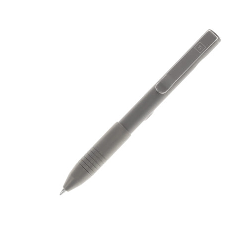 Big I Design Notorious EDC Jot N Pop TI Pocket Pro Pen- Stonewashed Titanium BIGI47