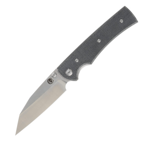 Chaves Sangre 229 Folding Knife Blk Canvas Micarta Handle SW Wharncliffe Blade CHAV14316