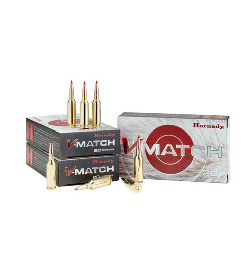 Hornady Ammo V-Match 224 Valkyrie 62 gr ELD-VT 20 Rounds 81533