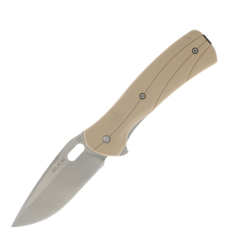 Buck Vantage Force Folding Knife Tan GFN 3.75in Drop Point