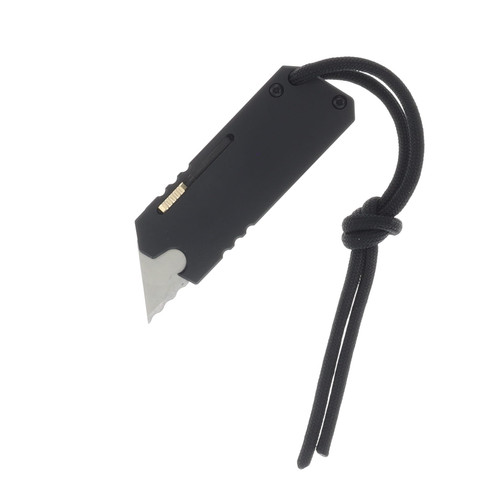 Columbia River C.U.T.-Compact.Utility.Tool Black Titanium Handle Satin SK-5 Blade CR9917