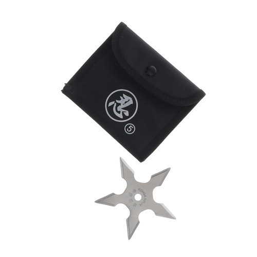 Master Cutlery 4" 5-Point Throwing Star with Nylon Sheath 210767