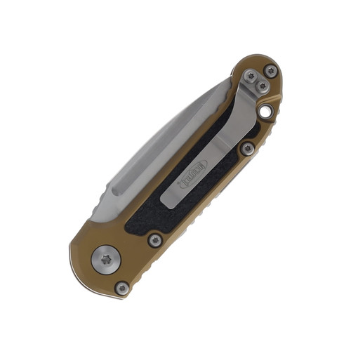Microtech 2023 LUDT OTS Auto C/P STW Tan Standard MT113510TA