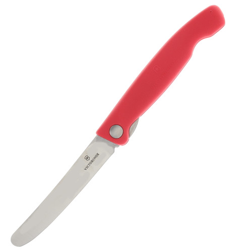 Victorinox Swiss Classic Folding Paring Knife Red 4.5in Plain Paring V678011