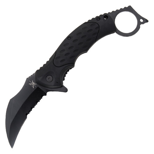 Frost Tac Xtreme Black Raven Linerlock