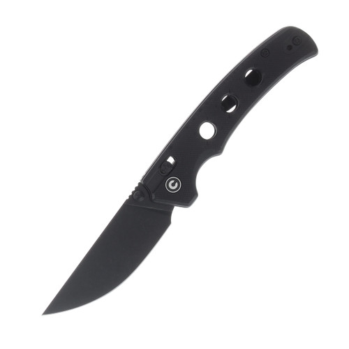 CIVIVI Noctis Folding Knife Black Stonewash Nitro V/Black G-10 C24020C-1
