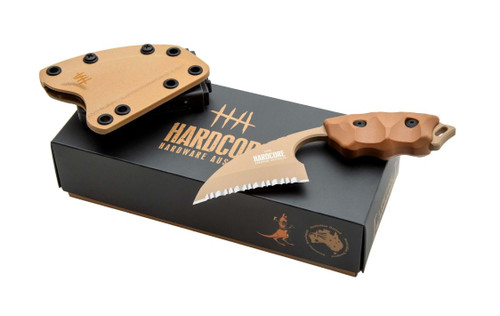 Halfbreed Blades Gen 2 K340 Talon Dark Earth Serrated LFK01SG2DE