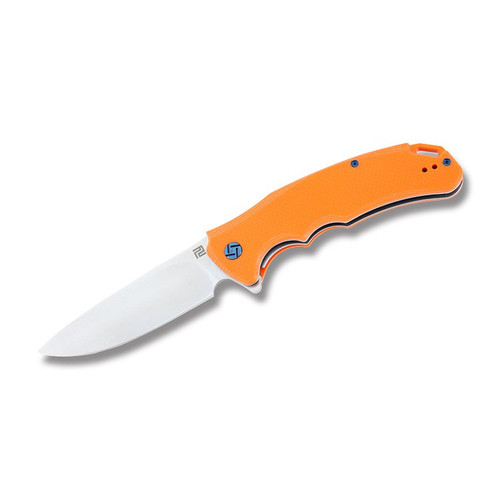 Artisan Cutlery Tradition Folding Knife Orange G-10