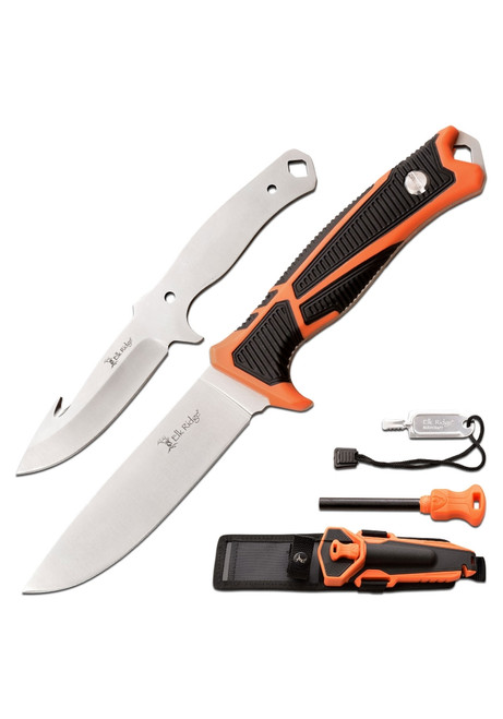 Elk Ridge TREK Interchangeable Fixed Blade Knife MCERTKFIX001