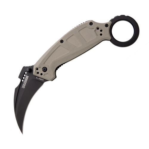 Blackhawk Garra III Karamnit Sidleiner Tan G-10 Handle Black D2 Blade BH15G3201TN
