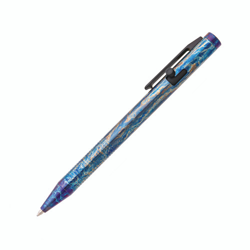 Blackhawk Lightning Pattern Titanium Bolt Action Pen BHTIP01LT