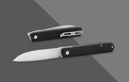 Boker Plus Fructis Folding Knife Black G-10 Handle Nitro-V Blade