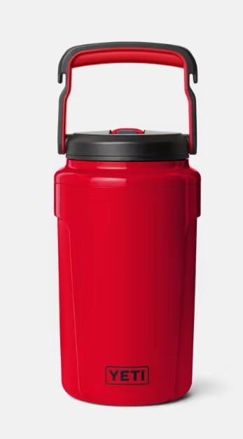 Yeti Silo Half Gallon Jug W/MagSlider Straw Cap Rescue Red 21071504438