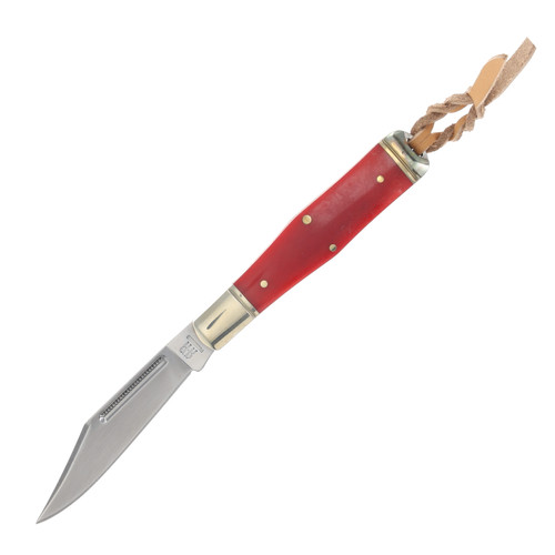 Rough Rider Small Red Smooth Bone Coke Bottle RR2764