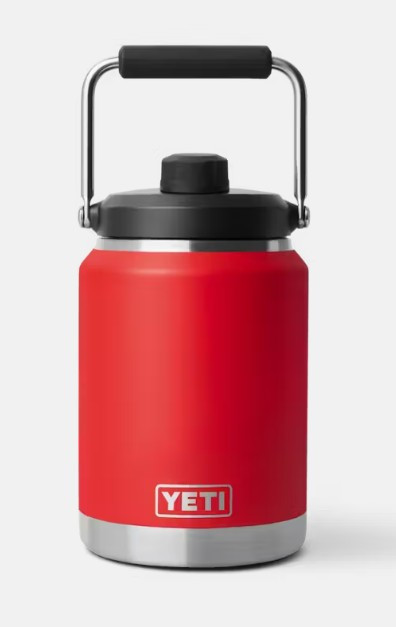 Yeti Rambler Half Gallon Jug 2.0 Rescue Red 21071502952