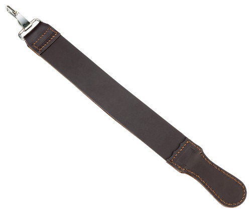 Case Leather Strop - Embellished Genuine Brown Leather