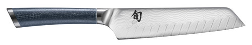 Shun Shiranami Utility Knife 6.5in Black Jute Micarta/SS Handle FRD0782