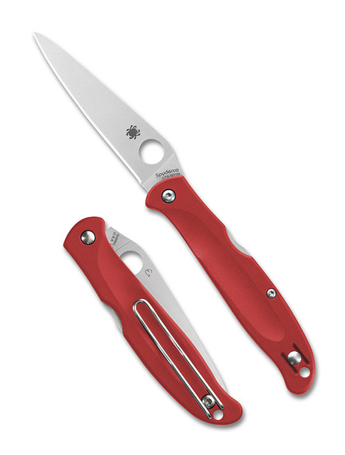 Spyderco Charisma Lightweight Folding Knife S30V/Red Eric Glesser Design SPC259PRD