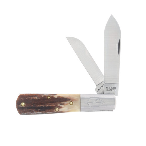 New York Knife Co. Barlow / Genuine Stag/ 2Bld. (1-of-50) NYK2506-STAG