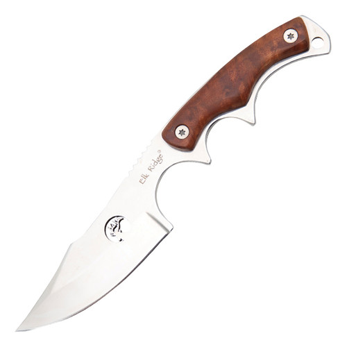 Elk Ridge Fixed Blade Burlwood MCER534