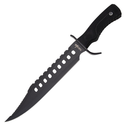 Master Cutlery Survivor Fixed Blade Knife Black MCHK2232B