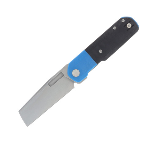 Vero Engineering Avid 2 Folding Knife Stonewash S45VN/Blue and Black G-10 VEROAVID2SWBLBK