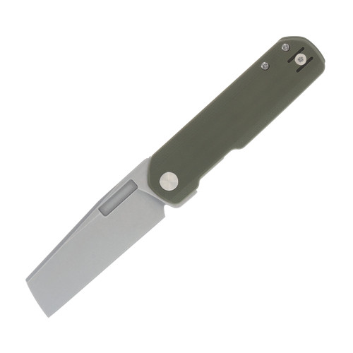 Vero Engineering Avid 2 Folding Knife Stonewash S45VN/OD Green G-10 VEROAVID2SWOD
