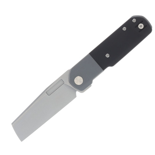Vero Engineering Avid 2 Folding Knife Stonewash S45VN/Gray and Black G-10 VEROAVID2SWGRBL