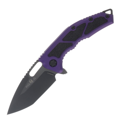 Heretic Medusa Manual Folder TE DLC Standard Purple Chassis with Tactical Hardware H009-6A-PU
