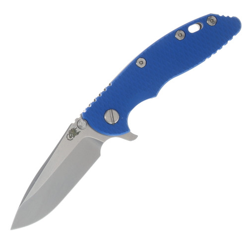 Hinderer XM-18 3.25in Tri-Way Folding Knife SW Blue-Black G-10 S45VN Spear Point Blade