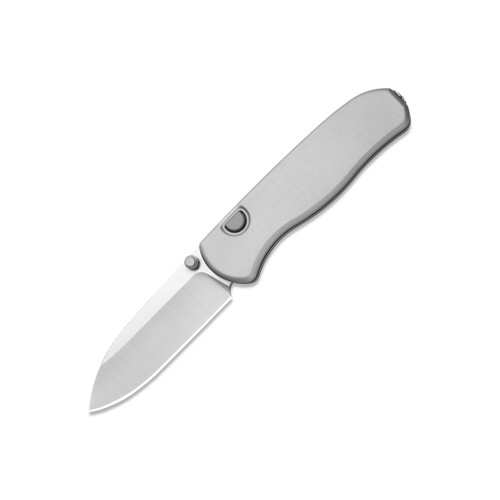 Kizer Drop Bear Zero Folding Knife Satin M390 Drop Point/Light Gray Aluminum KI3619BDA4