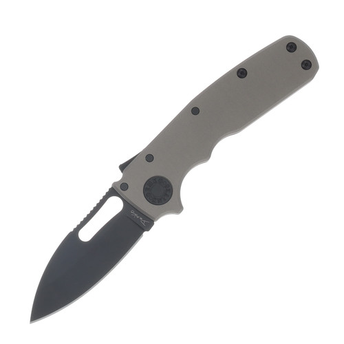Demko Shark-Cub Stealth Folding Knife DLC 20CV Shark Slicer/Artillery Gray SC-STEALTH-20CVDLC-ARTILLERY GREY-SS