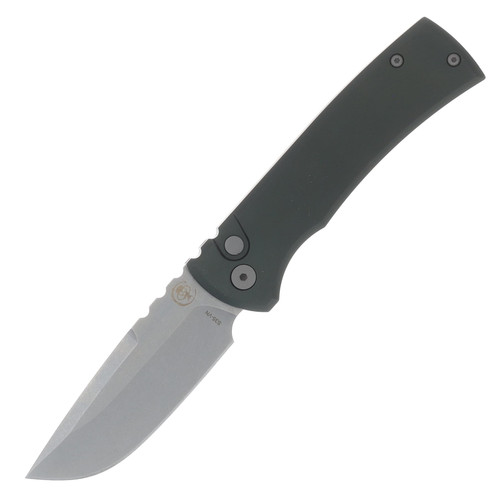 Chaves x Pro-Tech Redencion OTS Auto Green Aluminum Handle SW S35VN Drop Point Blade CK-1A10-1B3F-12D2