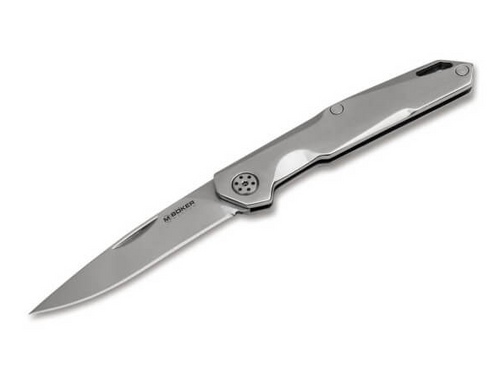 Boker Magnum Shiny EDC Folding Knife Mirror Polished