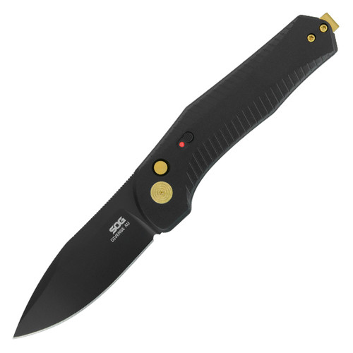 SOG Diverge Automatic Knife PVD D2/Black Aluminum SOG-15-02-01-43