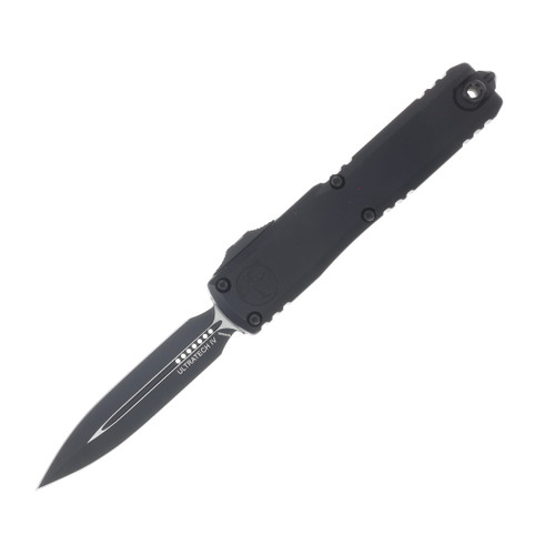 Microtech Ultratech GEN IV OTF Auto D/E Black Standard Blade Black Tactical Handle AUMT112241T
