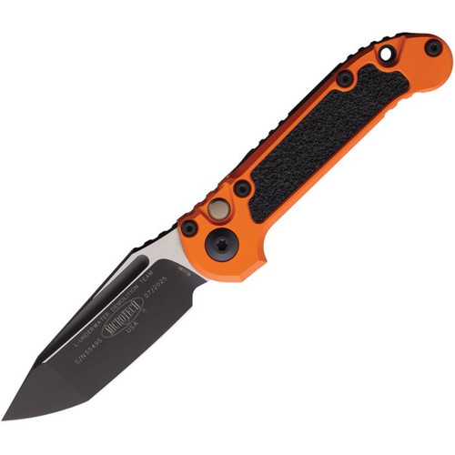 Microtech LUDT Gen III Automatic Knife Black Tanto/Orange