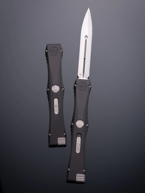 Microtech Nemesis IV OTF Auto D/E M390MK SW Finish Double Vapor Blast 17-4 Stainless