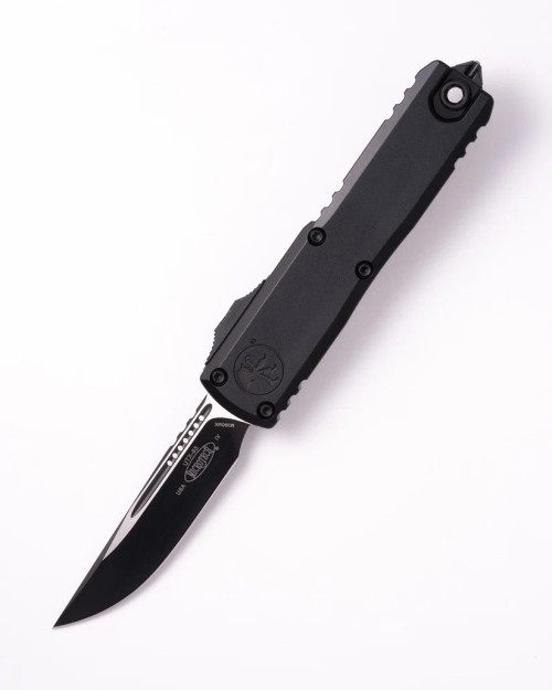 Microtech UTX-85 GEN IV OTF Auto S/E Black Standard Black Tactical AUMT123141T