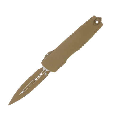 Microtech Luminary OTF Auto D/E Standard Cerakote RAL-8000 Signature Series AUMT12701CRAS