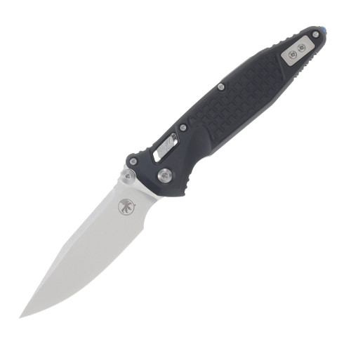 Microtech Socom Elite RAM-LOK Manual Folder S/E Stonewash Standard Frag Aluminum Black MT160RL10FR