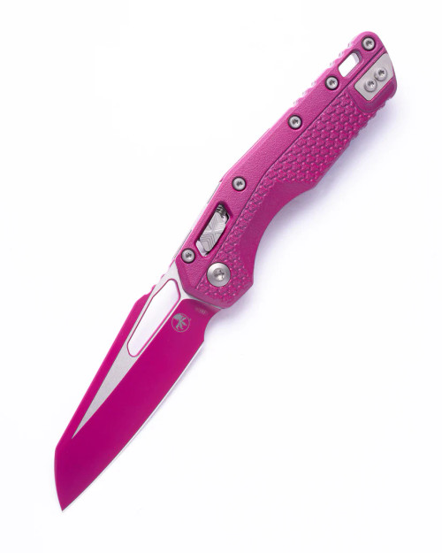 Microtech MSI Manual Folder S/E Tri-Grip Polymer Sangria Cerakote Standard