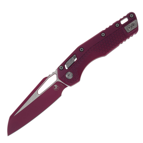 Microtech MSI Manual Folder S/E Tri-Grip Polymer Sangria Cerakote Standard MT210T1PMCSR