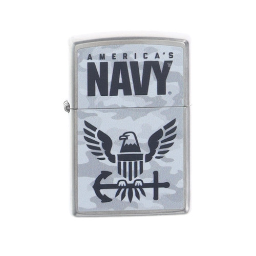 Zippo America's Navy Street Chrome ZP47091