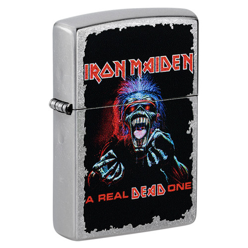 Zippo Iron Maiden "A Real Bad One" Street Chrome ZP47243