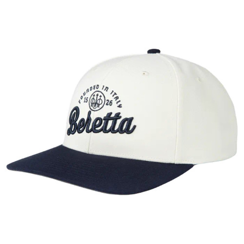 Beretta Varsity 1526 Baseball Hat - Dark Navy and Beige BC041T0764050C